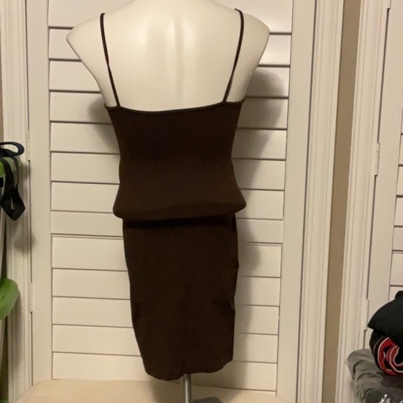 Women's Brown Shapewear Slip - Picture 3 of 4